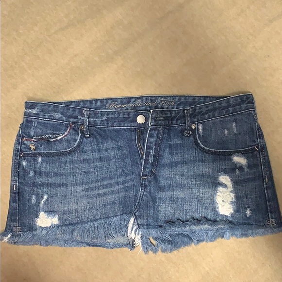 Abercrombie & Fitch Jean skirt - Picture 1 of 3